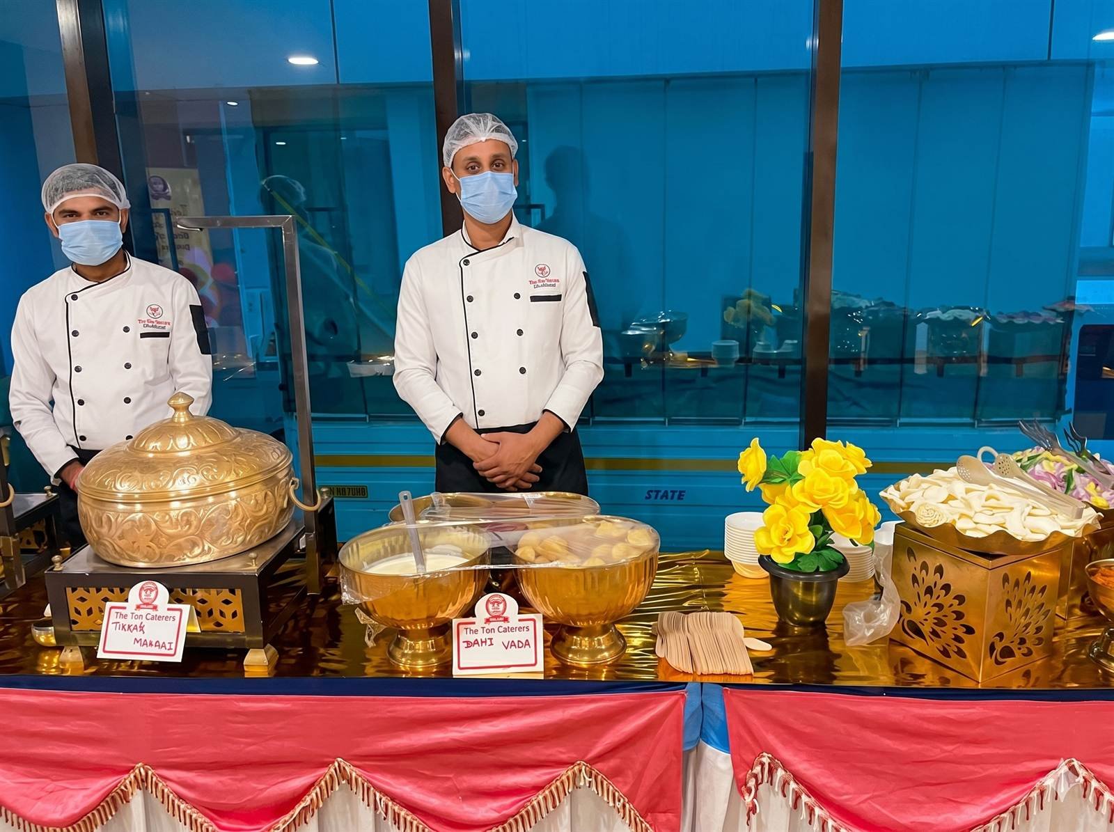 Tun Tun Yadav Catering Setup
